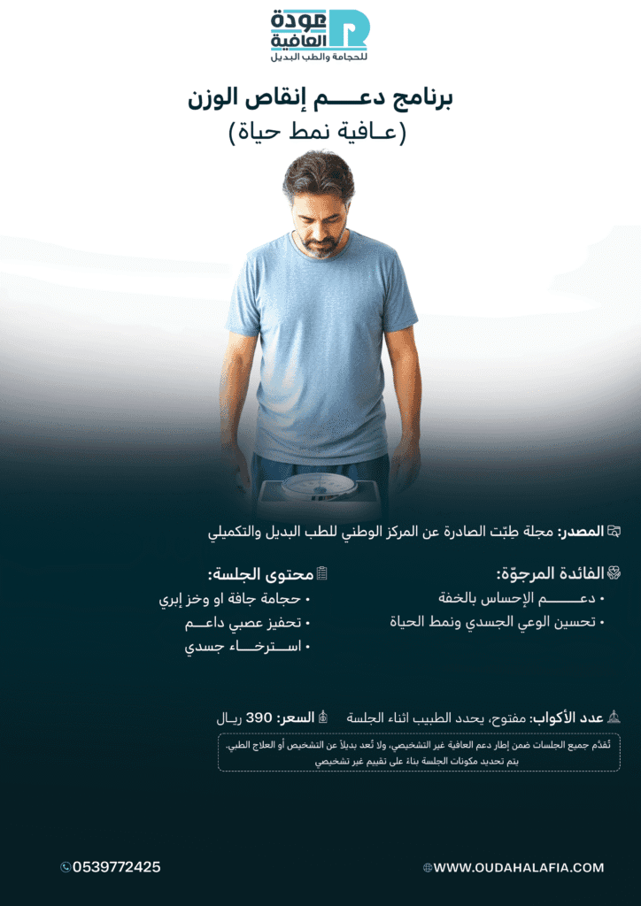 برنامج دعم إنقاص الوزن